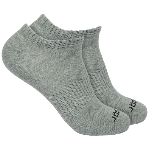 Носки низкие Jögel ESSENTIAL Short Casual Socks JE4SO0121.MG, меланжевый, 2 пары - 35-38