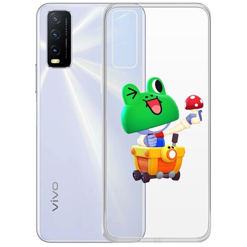 фото Чехол-накладка clear case brawl stars-леонард карл для vivo y20 krutoff group