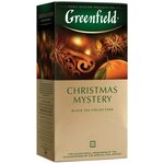 Чай чёрный Greenfield Christmas Mystery, 25x1,5 г - изображение