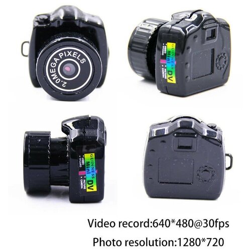 Мини камера 20Мпик Камера наблюдения беспроводная Видео камера мини Флеш карта до 32 Гб 179000₽