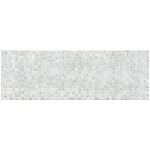 Glossy Плитка настенная мозаика серый 60112 20х60 60112 glossy мозаика серый 20х60