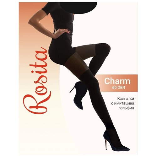 Колготки ЭРА Charm, 60 den, размер 3, черный