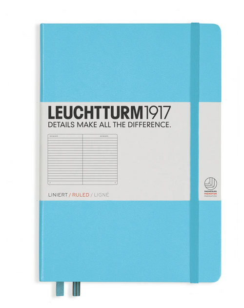 Блокнот Leuchtturm1917 357480 холодный голубой А5, 251 страница