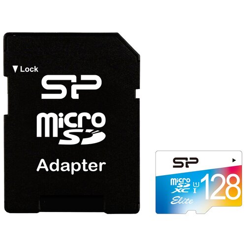 Карта памяти microSD 128 ГБ Silicon Power Class 10 ( SP128GBSTXBU1V21SP )