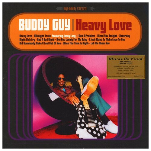 Виниловые пластинки, MUSIC ON VINYL, BUDDY GUY - Heavy Love (2LP) виниловые пластинки rca silvertone records buddy guy the blues don t lie 2lp