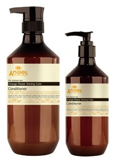 Angel Provence Кондиционер для окрашенных волос "Сияющий цвет"с экстрактом Цветов Апельсина Orange Flower Conditioner, 250 мл