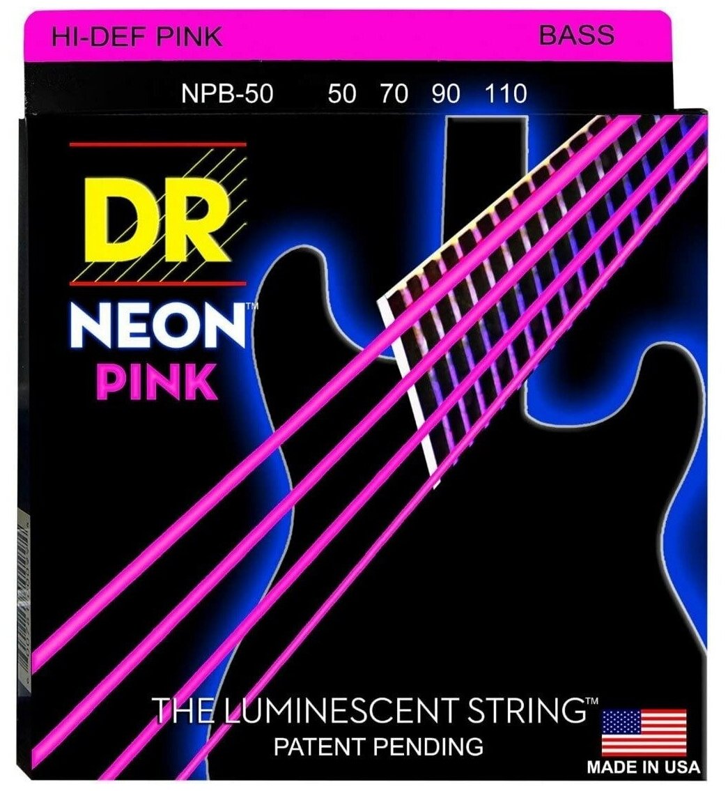 Струны для бас-гитары DR String NPB-50