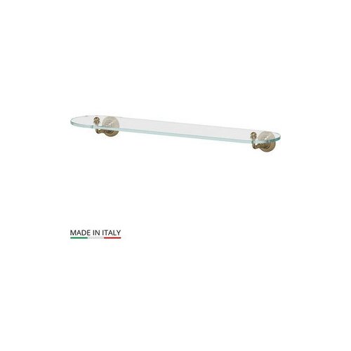 Полка стеклянная 3SC Stilmar 60 см, античная бронза (STI 515)