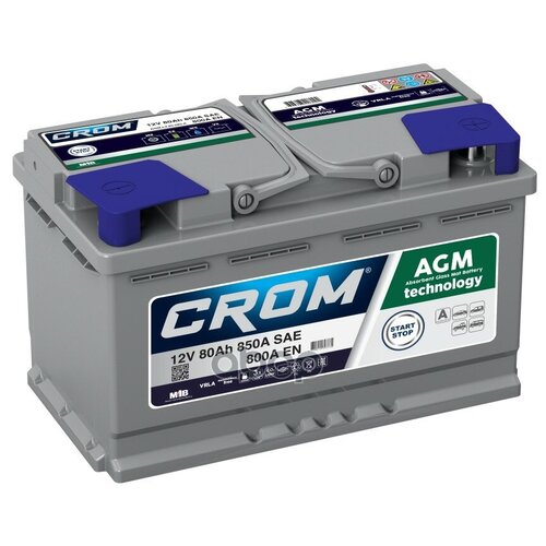 Аккумулятор CROM арт. 'AGM. L4.80.080. A