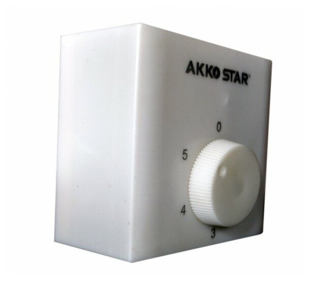 Вентилятор потолочный с регулятором AKKO STAR 77-HTB - фотография № 3