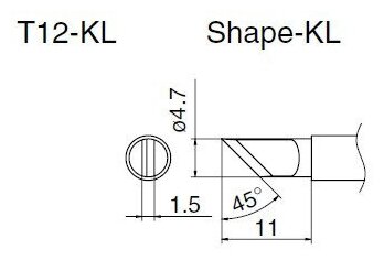 Нагревательный элемент T12-KL