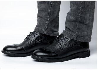 Мужские кожаные туфли/кожаные туфли/мужские туфли. (туфли-41)