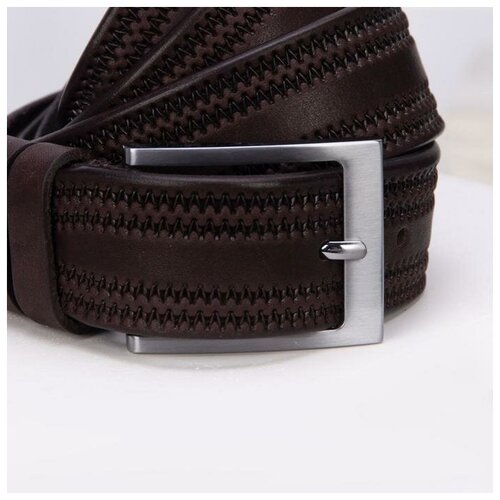 фото Ремень детский, ширина 3,5 см, пряжка металл, цвет коричневый./в упаковке шт: 1 favorit