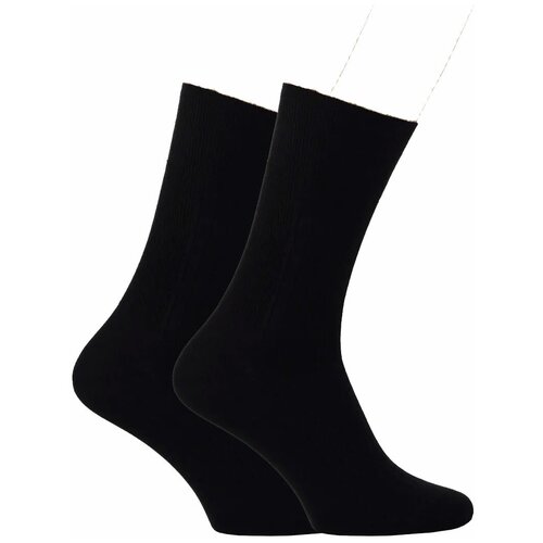фото Медицинские носки пингонс 12м2 с серебром тонкие, чёрный, 25 (размер обуви 39-41)