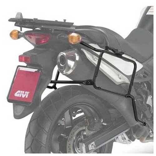 фото Крепеж боковых кофров suzuki dl650v-strom (11-16) givi black (plx3101)