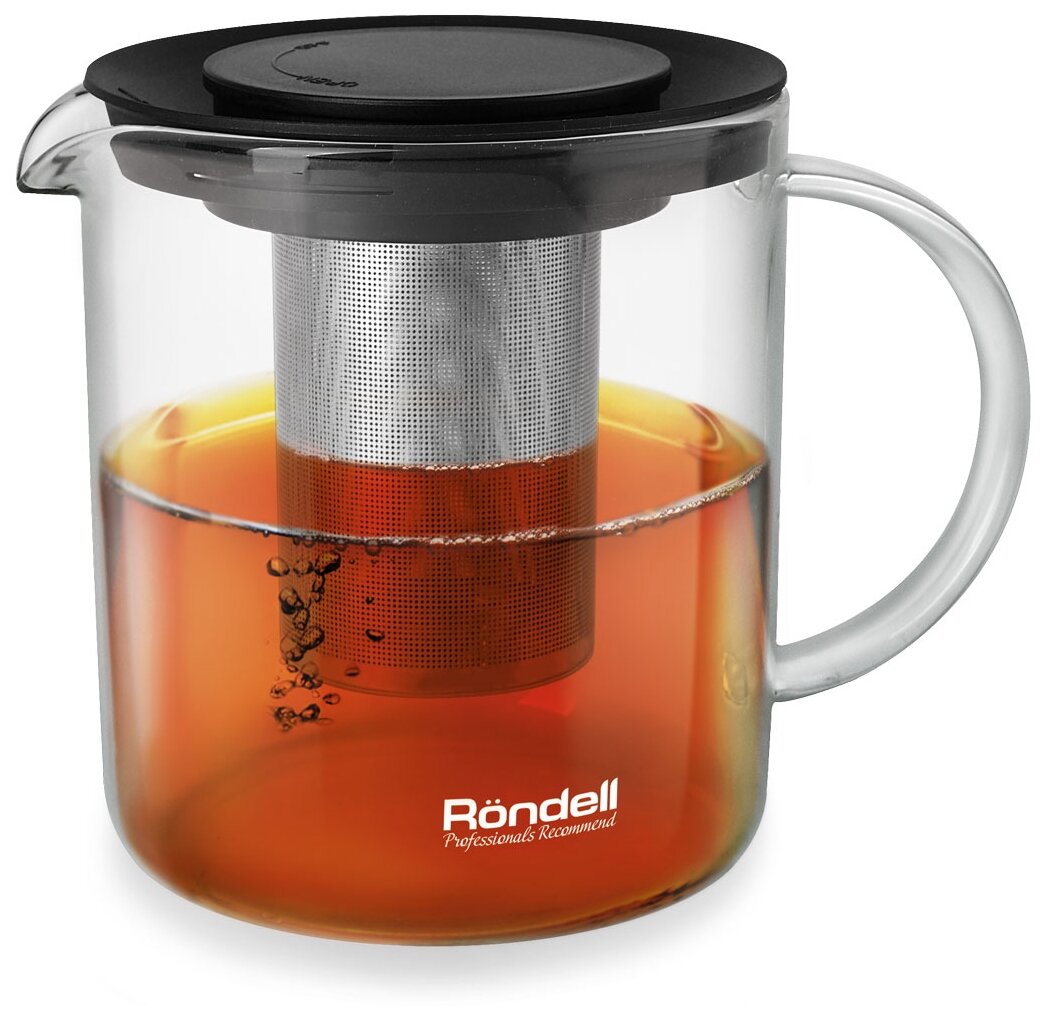 Rondell Заварочный чайник Klar RD-1233 (BK) 1л