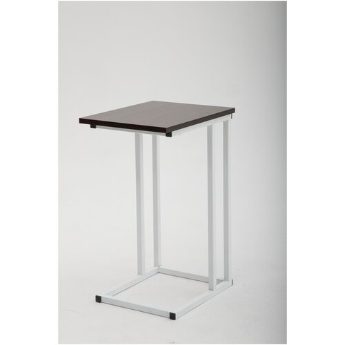 Прикроватный столик 600*320*400 белый ЛДСП Бетон