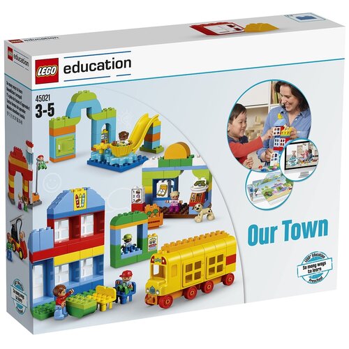 конструктор lego education preschool 9320 путешествие в космос 631 дет Конструктор LEGO Education PreSchool DUPLO 45021 Наш родной город, 278 дет.