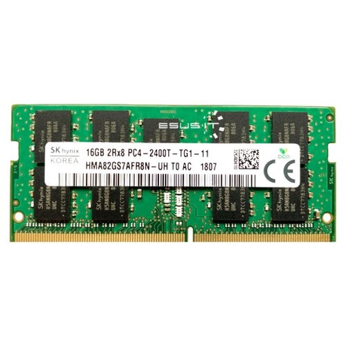 Оперативная память Hynix 16 ГБ DDR4 2400 МГц SODIMM CL17 HMA82GS7AFR8N-UH 689700₽