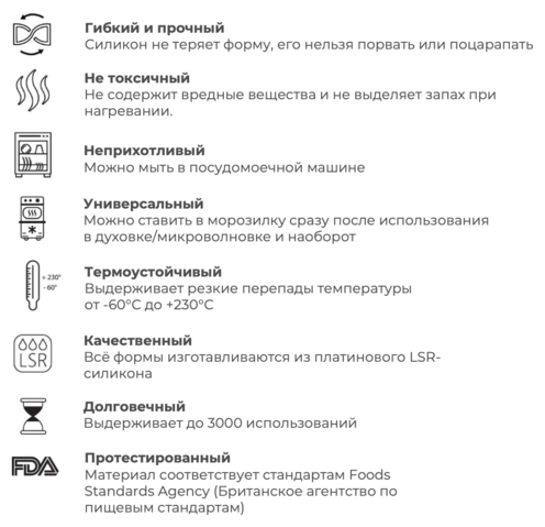 Набор силиконовых крышек Capflex, ø5,5 см, зеленый, 2 шт., Silikomart, 25.029.90.0061 - фотография № 4