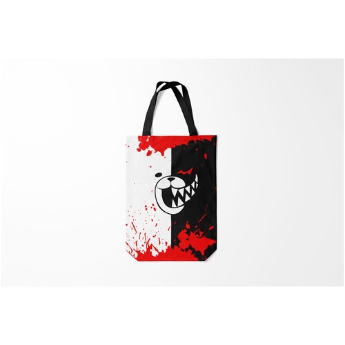 фото Сумка-шоппер / 31х42 см / аниме / monokuma blood burnettie