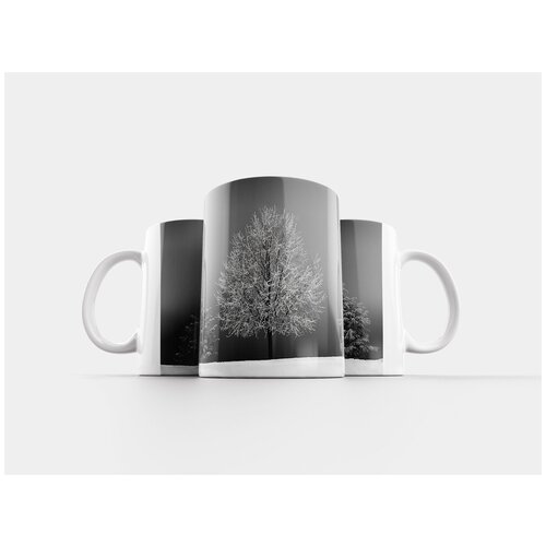 фото Кружка "деревья, зима, холодный" 320 мл lotsprints