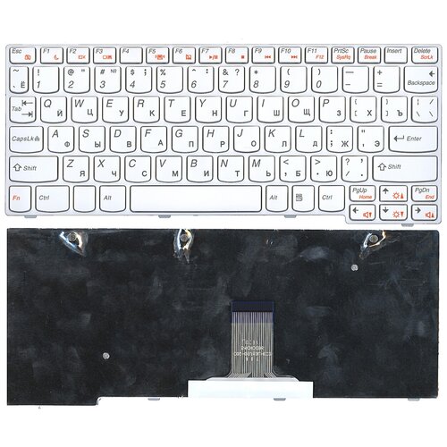 Клавиатура keyboard 25-010581 для ноутбука Lenovo IdeaPad S205 U160 U165 Series белая 1505₽