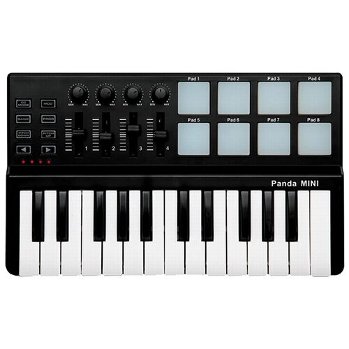 MIDI-контроллер, 25 клавиш, LAudio PandaminiC midi контроллер laudio pandaminic