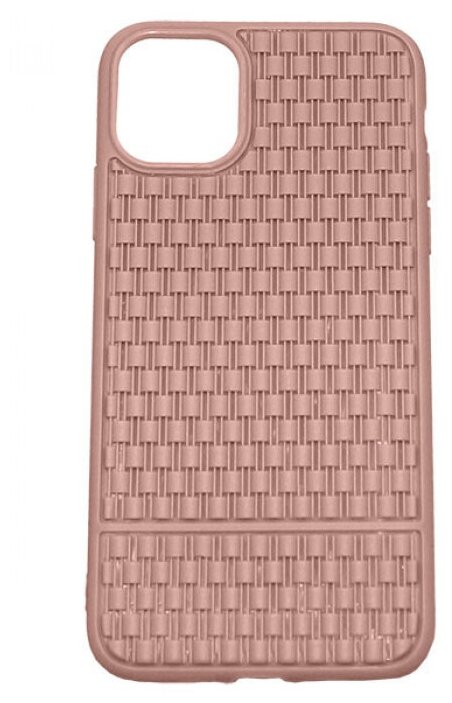 Рельефный силиконовый чехол Плетение для iPhone 11 Pro