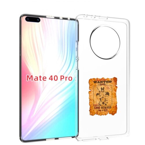 Чехол MyPads дедпул для Huawei Mate 40 Pro (NOH-NX9) задняя-панель-накладка-бампер