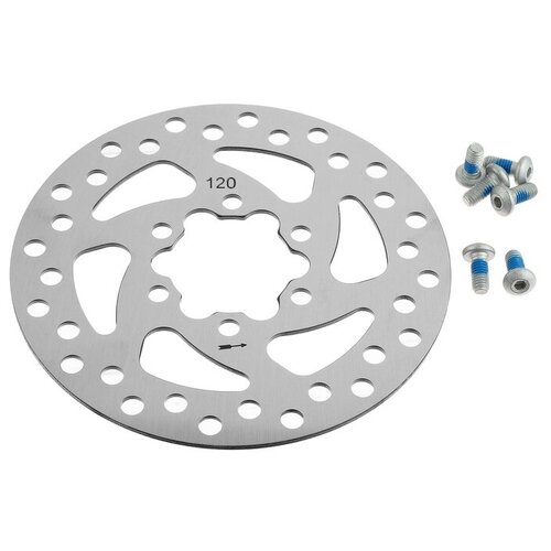 фото Ротор велосипедный zoom, 120мм, 6 болтов, type-a