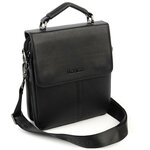 Мужская сумка через плечо N20-6045-1 Блек - изображение