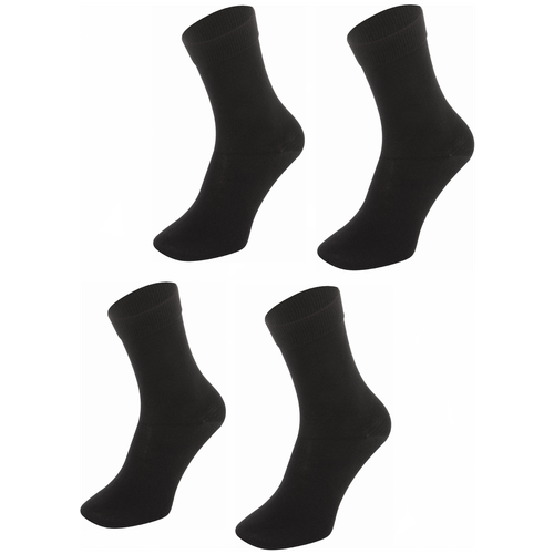 Носки Larma Socks, 2 пары, размер 35-36, черный