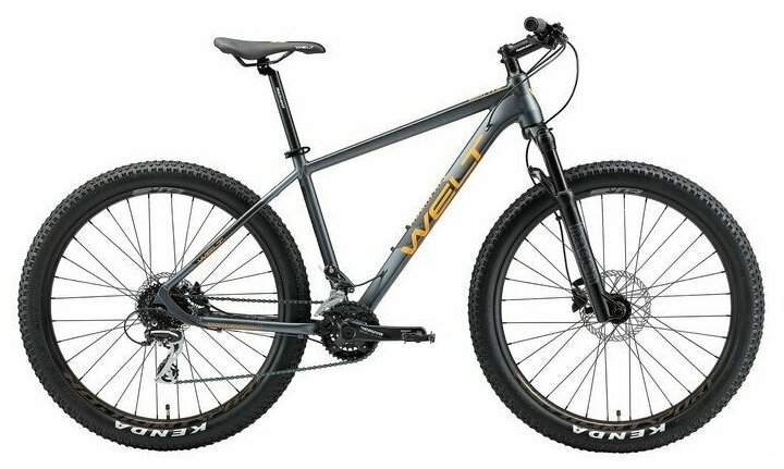 Велосипед Welt Rockfall SE Plus 16" matt dark grey (2021) 27.5"