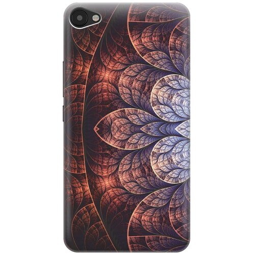 фото Re:pa накладка transparent для meizu u20 с принтом "умиротворенность"