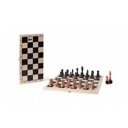 Шахматы классические буковые с малой деревянной доской 