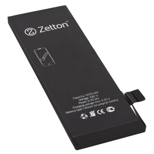 Аккумуляторная батарея (аккумулятор) для iPhone SE 1650mAh (Zetton)