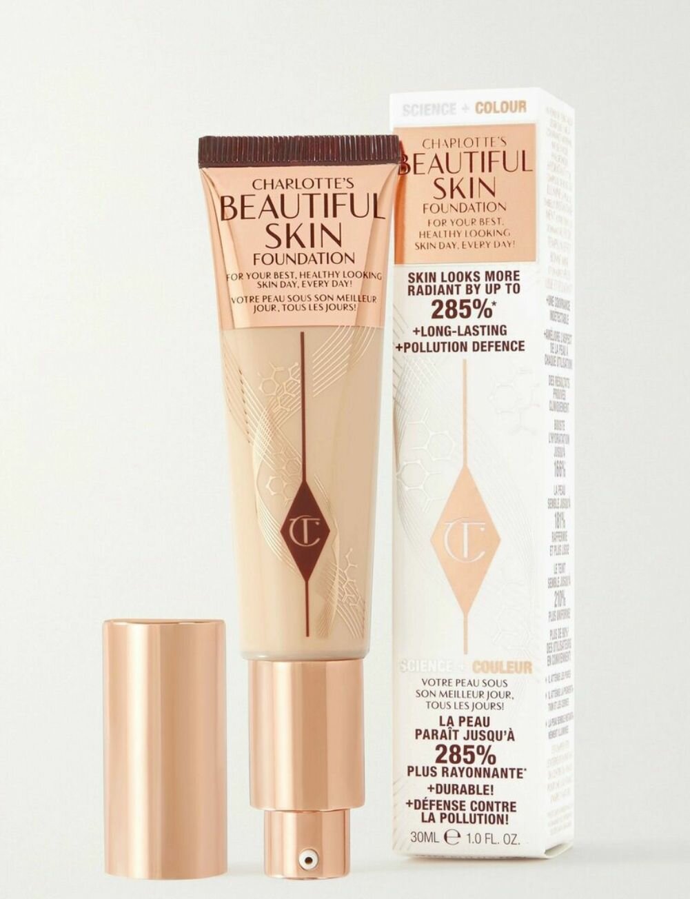 Тональный крем Charlotte Tilbury CHARLOTTE'S BEAUTIFUL SKIN FOUNDATION 3 NEUTRAL