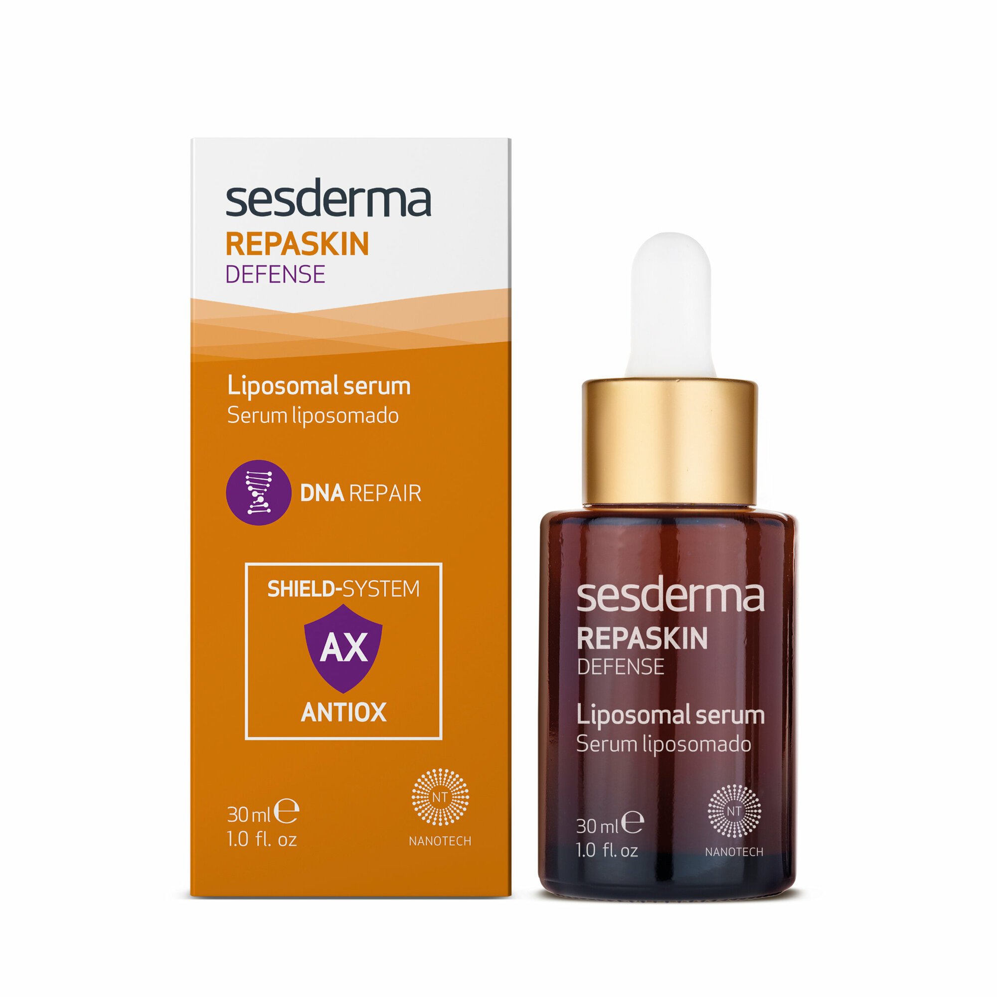 SesDerma REPASKIN DEFENSE Liposomal serum – Сыворотка липосомальная защитная, 30 мл