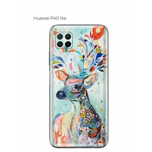 Гидрогелевая пленка на Huawei P40 lite на заднюю панель