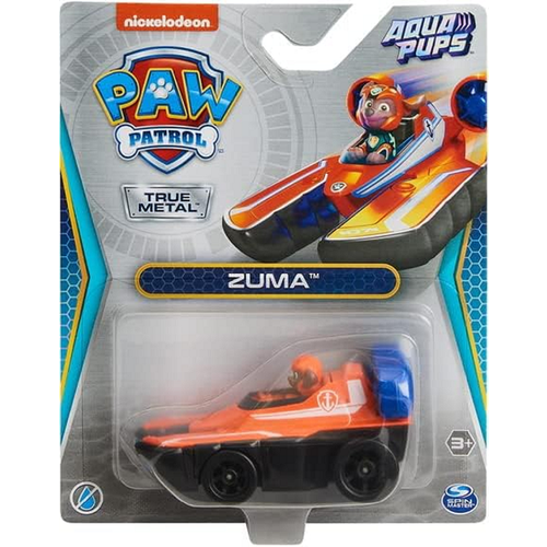 Машинка Paw Patrol Aqua Pups Zuma 6065501/20142819 игровой набор true metal спасательный трек с чейзом – щенячий патруль paw patrol