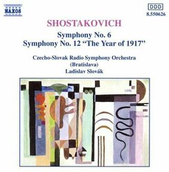 Shostakovich - Symphonies 6&12 Year Of 1917- < Naxos CD Deu (Компакт-диск 1шт) шостакович