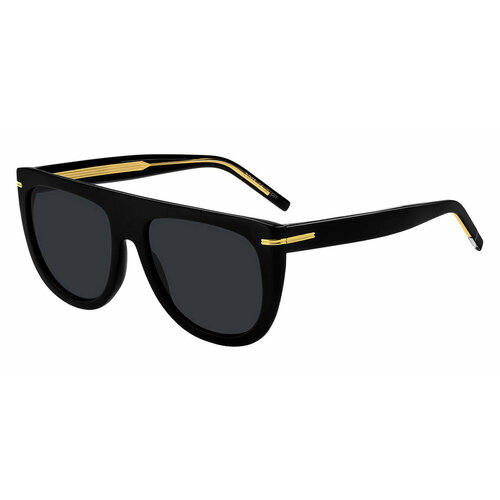 Солнцезащитные очки BOSS, золотой, черный moschino mos089 s 807 ir