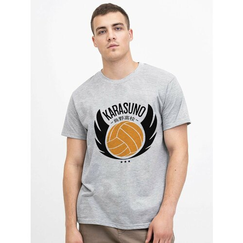 Футболка Design Heroes, размер M, серый