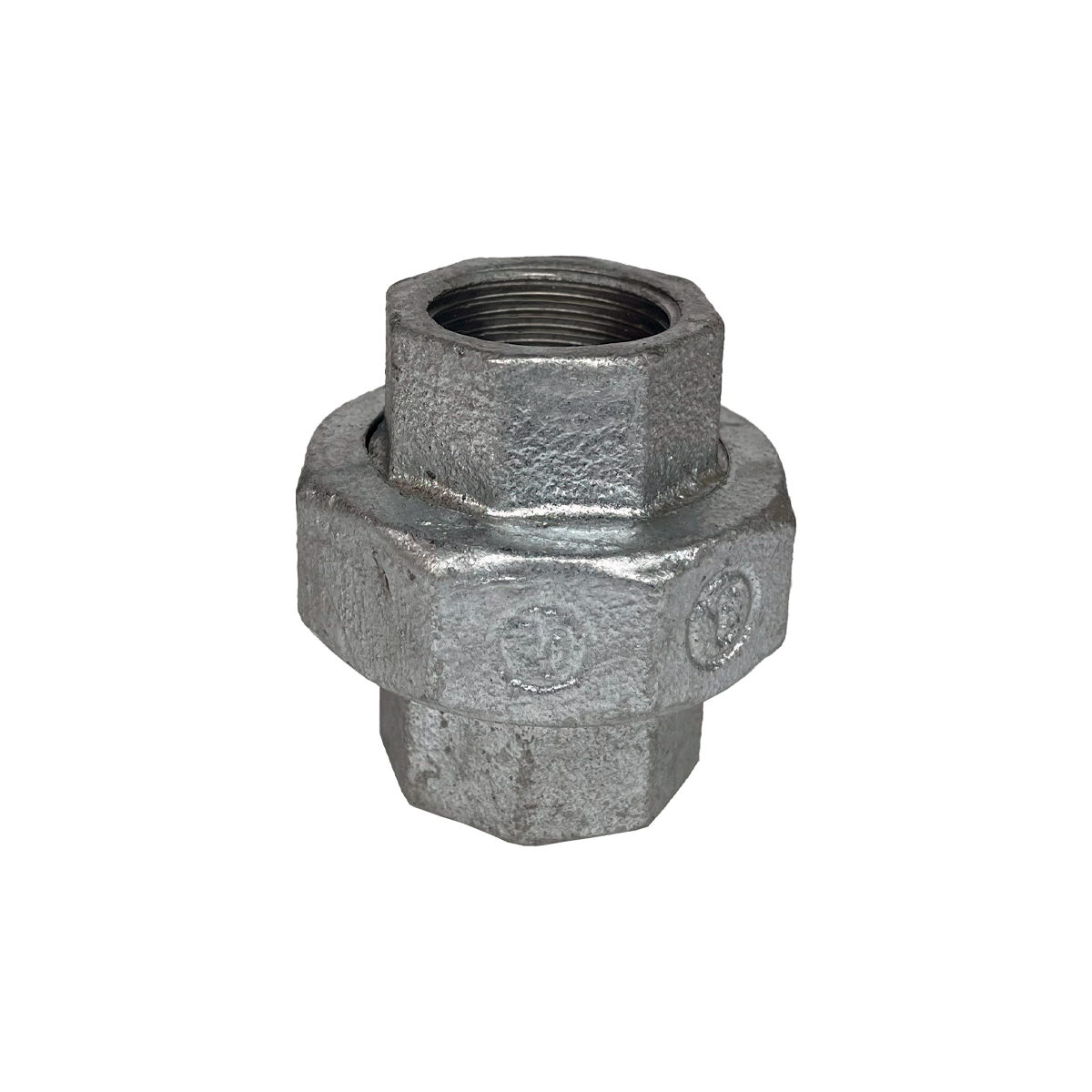 фото Соединитель прямой американка чугун оц Ду 15 (1/2") ВР Fittex PLUS (2шт)