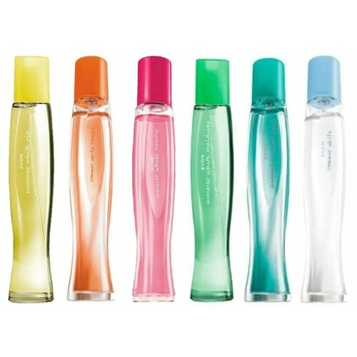 AVON Summer White набор из 6 ароматов , 6шт*50 мл avon туалетная вода summer white rio 50 мл