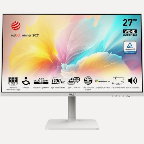 Изображение товара Монитор Msi Modern MD272QXPW 27" White