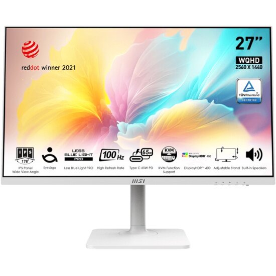 Монитор Msi Modern MD272QXPW 27" White