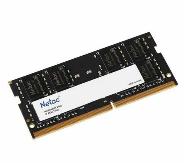 Оперативная память Netac SODIMM Basic 4 ГБ NTBSD4N26SP-04