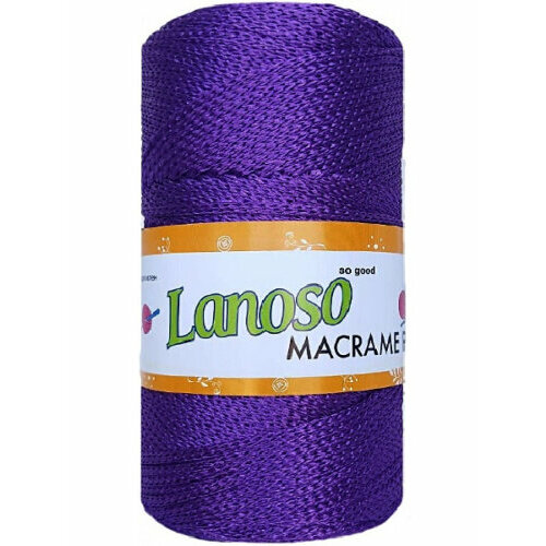 Пряжа (шнур) для макраме Lanoso Macrame PP (Ланосо макраме пп), 2-3 мм, 100% полипропилен, цвет 945